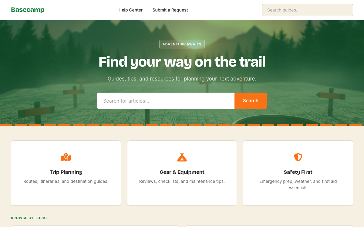 Basecamp preview