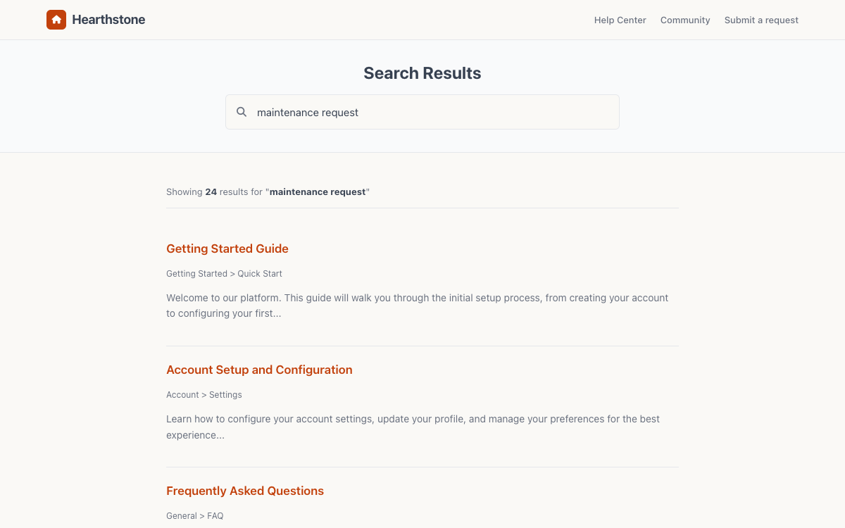 Hearthstone Search preview