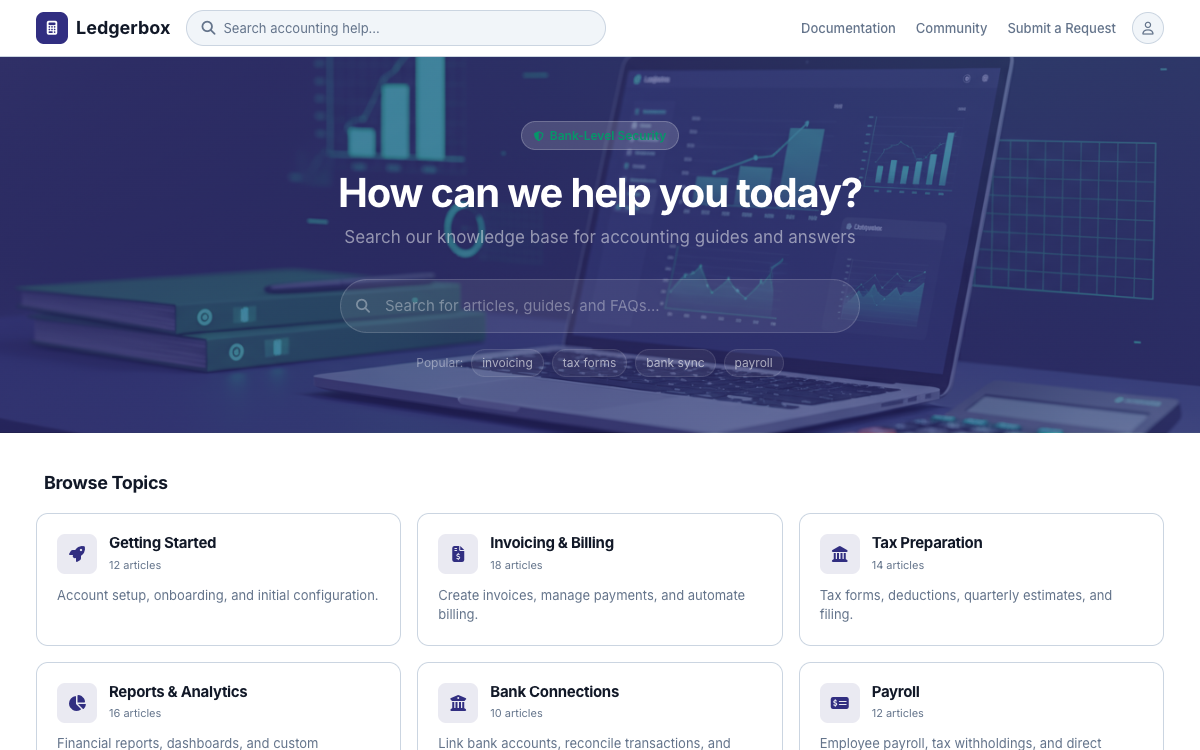 Ledgerbox preview
