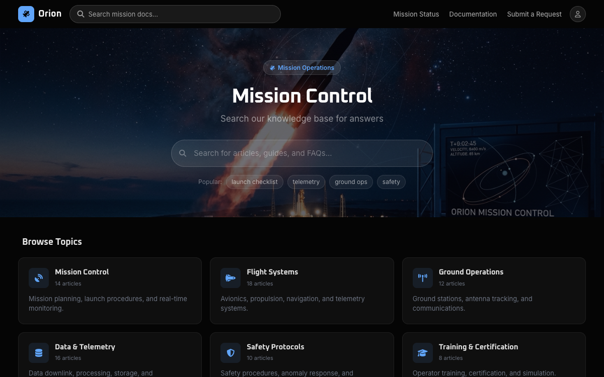 Orion preview