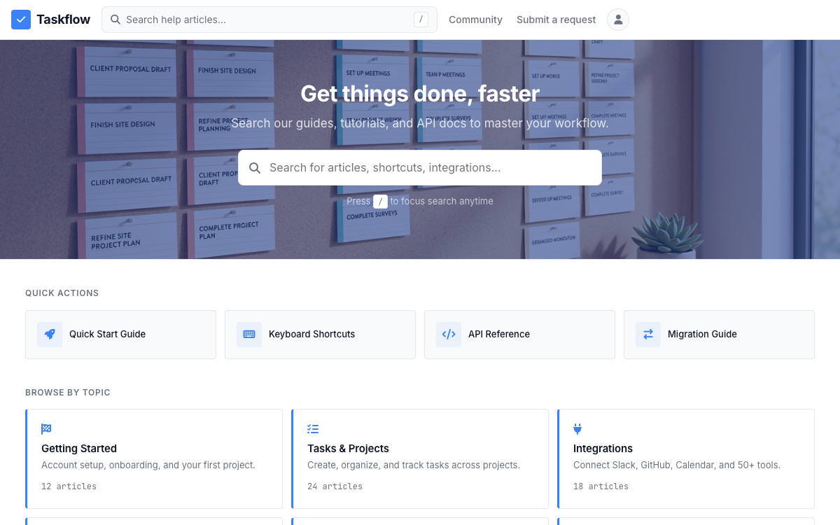 Taskflow preview